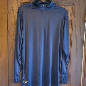 Reebok Dark Blue Half-Zip Pullover
